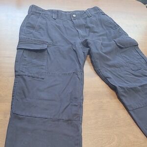 5.11 Tactical Men's Cargo Pants Size 36 Navy Blue Great Condition Work Utility